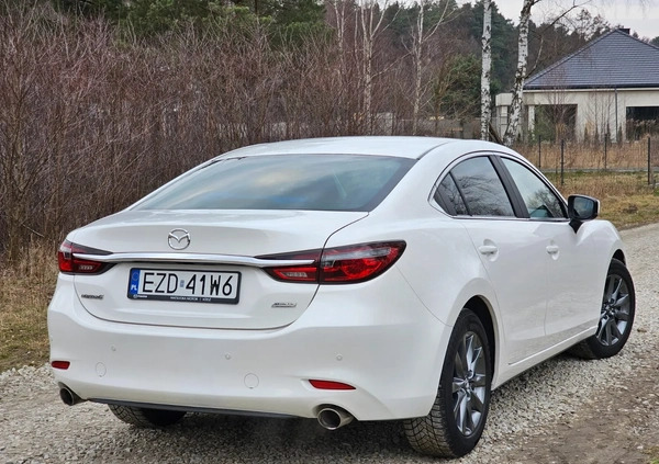 Mazda 6 cena 82900 przebieg: 79800, rok produkcji 2018 z Więcbork małe 497